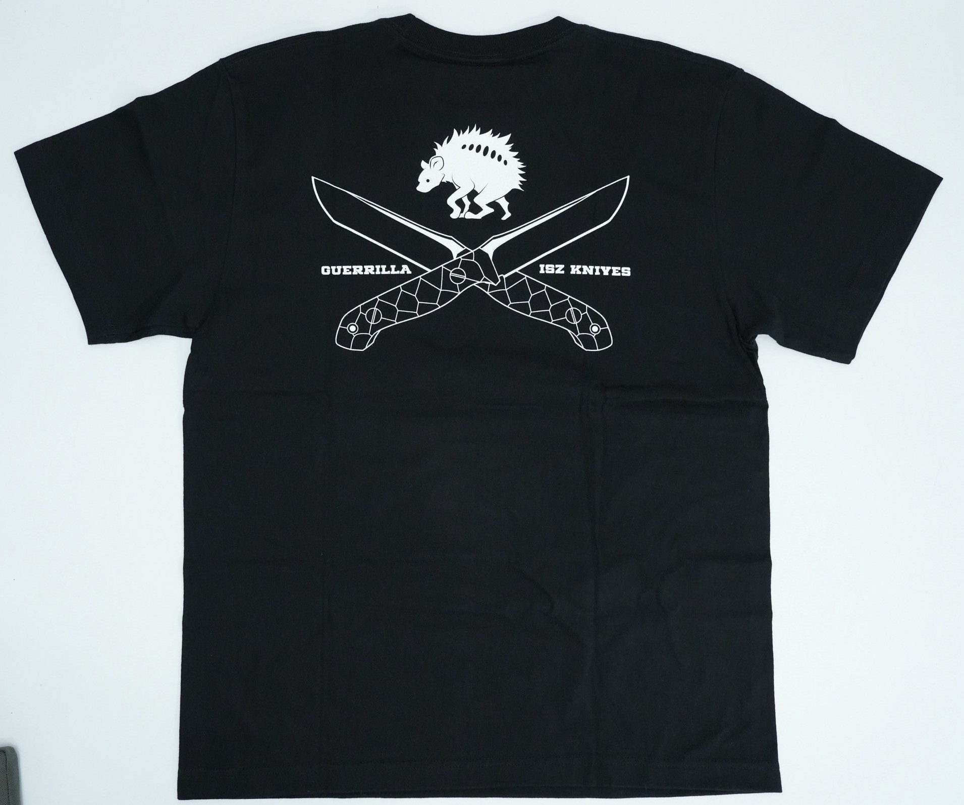 GUERRILLA×ISZ KNIVES　コラボシャツ
