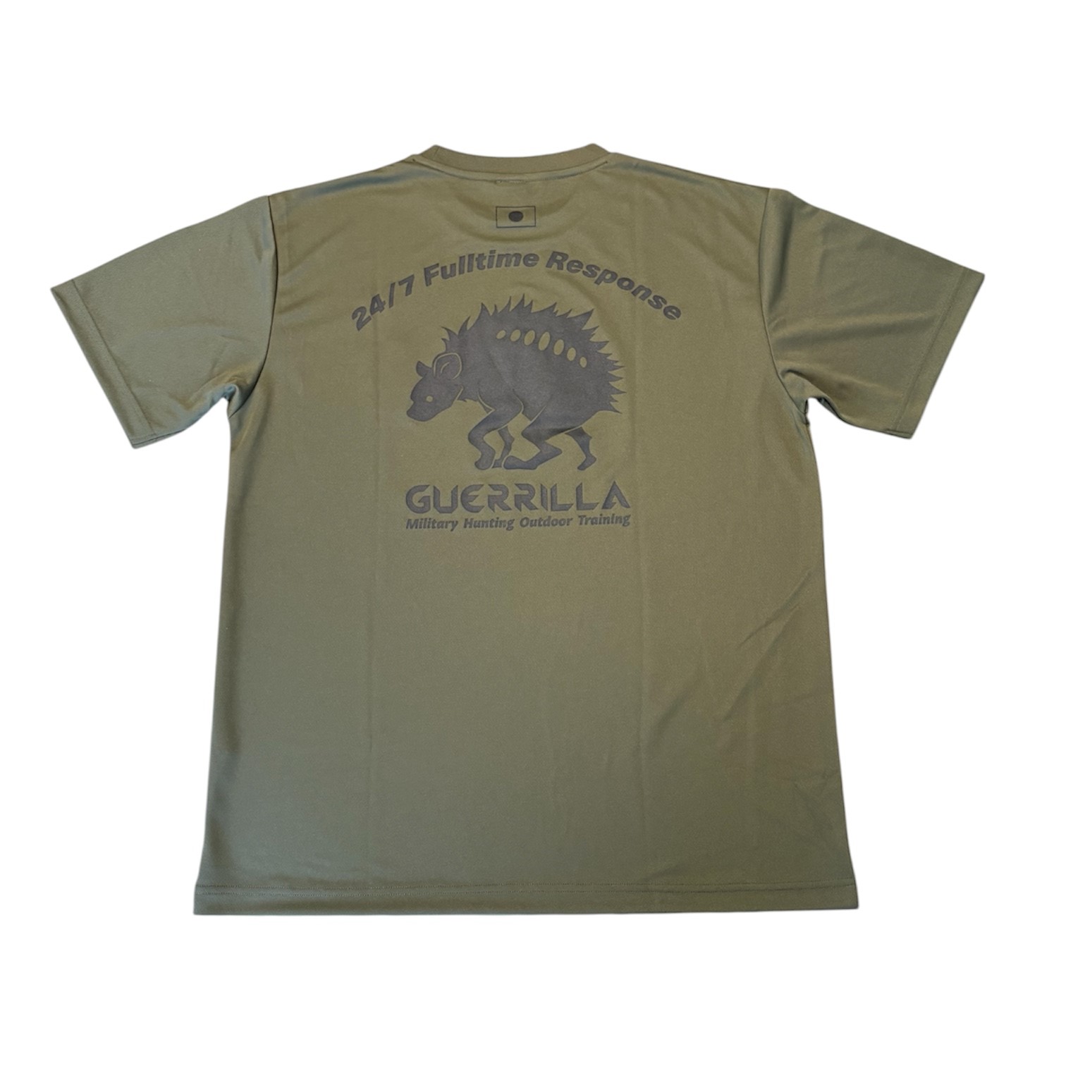 THE GUERRILLAシャツ　OD ドライ